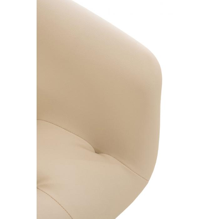 Esszimmerstuhl HLO-CP39 Kunstleder ~ creme