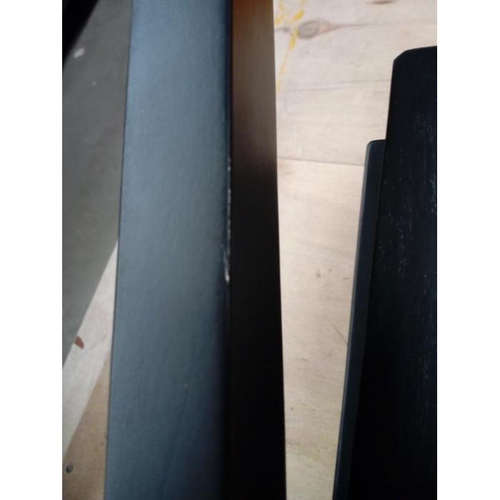 B-Ware (KL eingedrckt/Unsauber/Kratzer SK4) | 2er-Set Esszimmerstuhl Kchenstuhl Latina, LEDER ~ braun, dunkle Beine