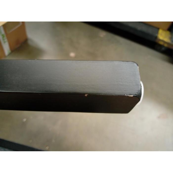 B-Ware (KL eingedrckt/Unsauber/Kratzer SK4) | 2er-Set Esszimmerstuhl Kchenstuhl Latina, LEDER ~ braun, dunkle Beine