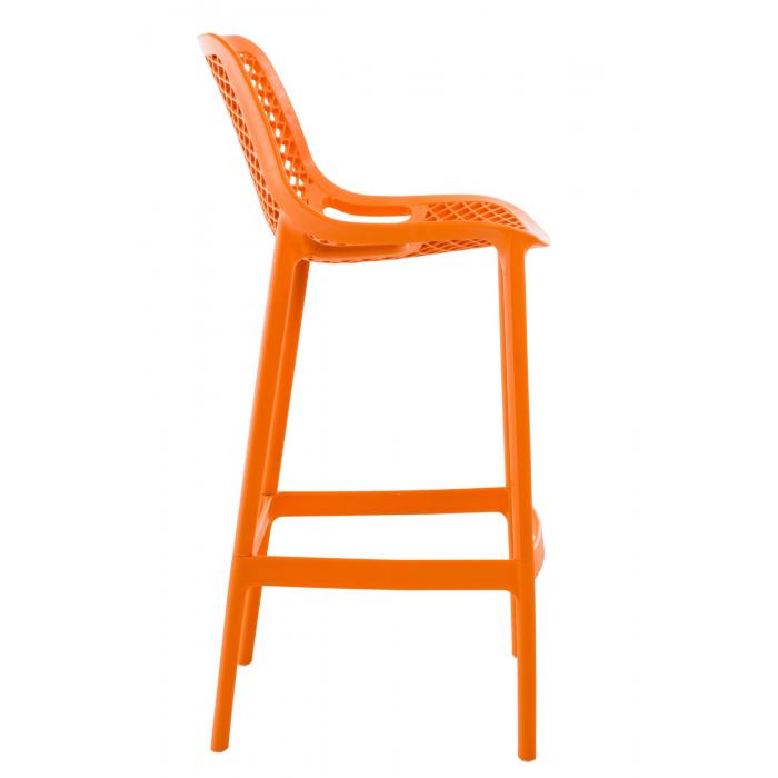 2er Set Barhocker HLO-CP57 ~ orange