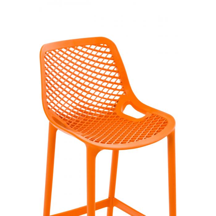 2er Set Barhocker HLO-CP57 ~ orange