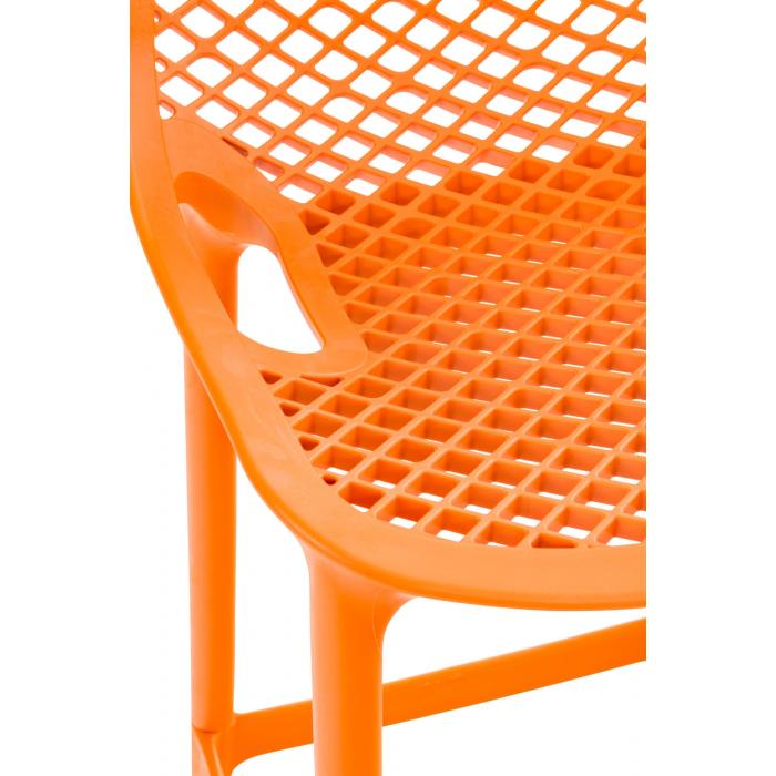 2er Set Barhocker HLO-CP57 ~ orange