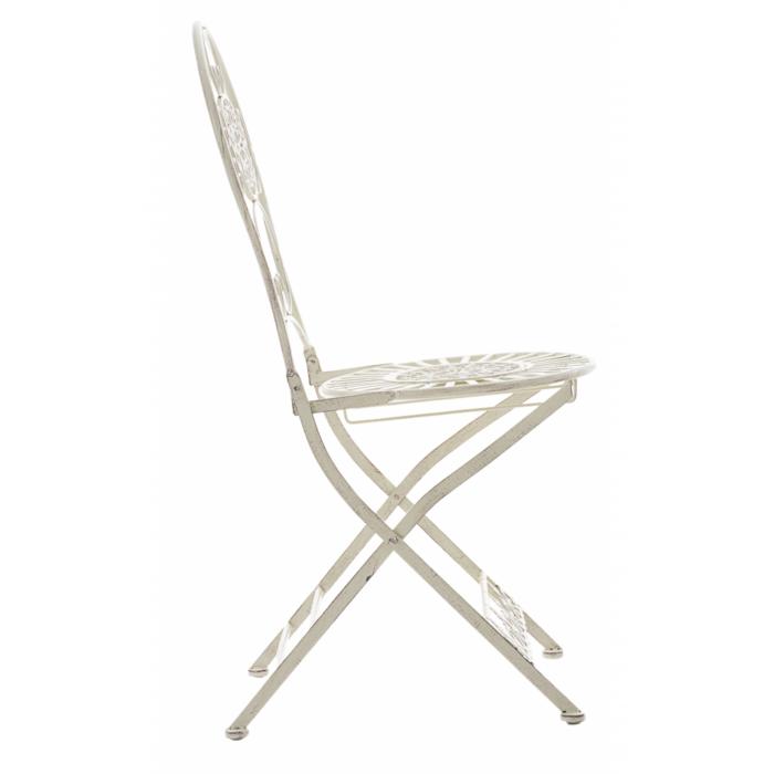 2er Set Stühle HLO-CP25 ~ antik-creme