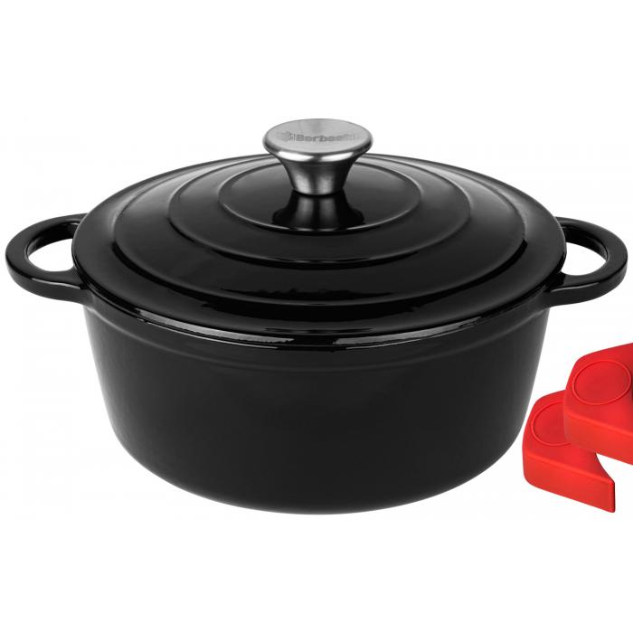 Dutch Oven HLO-CP19 Kochtopf 4 L ~ schwarz