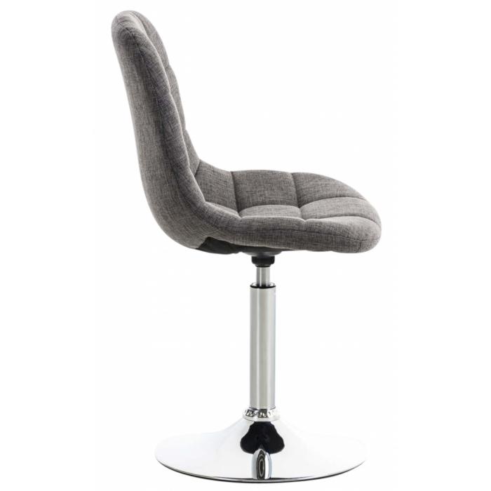 2er Set Sthle HLO-CP28 Stoff ~ hellgrau