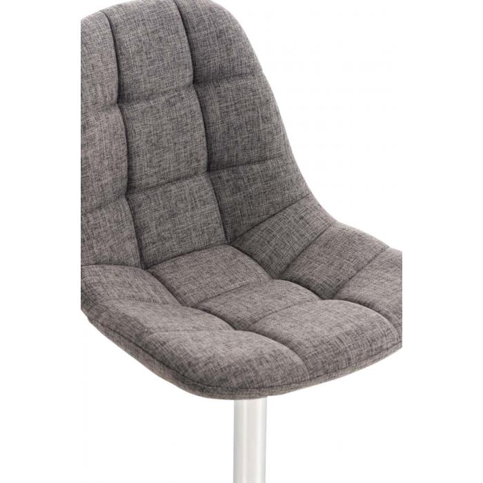 2er Set Sthle HLO-CP28 Stoff ~ hellgrau