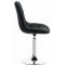 2er Set Sthle HLO-CP28 Stoff ~ schwarz