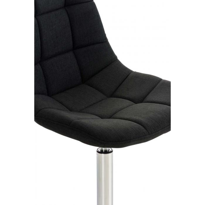 2er Set Sthle HLO-CP28 Stoff ~ schwarz