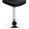 2er Set Sthle HLO-CP28 Stoff ~ schwarz