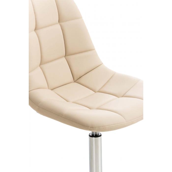 2er Set Sthle HLO-CP8 Kunstleder ~ creme