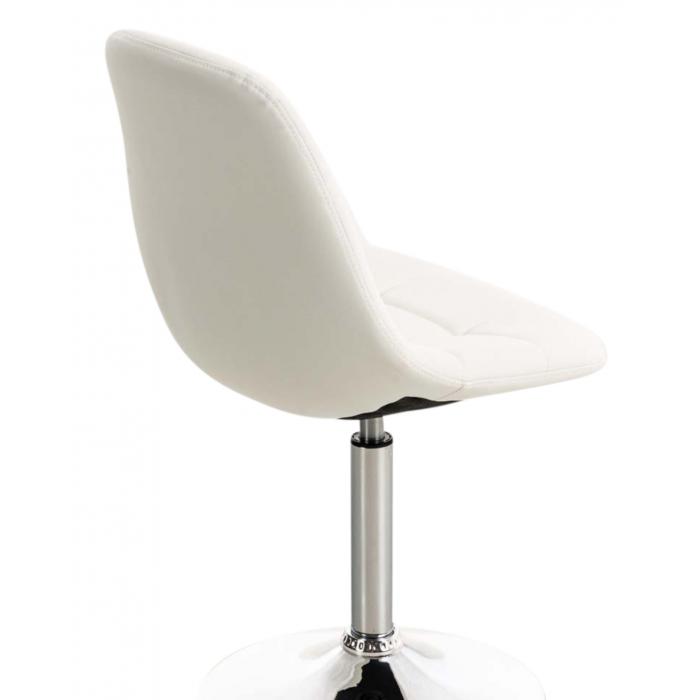 2er Set Sthle HLO-CP8 Kunstleder ~ wei