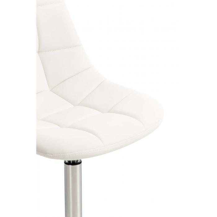 2er Set Sthle HLO-CP8 Kunstleder ~ wei
