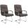 2er Set Sthle HLO-CP11 Stoff ~ dunkelgrau