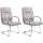 2er Set Sthle HLO-CP11 Stoff ~ grau