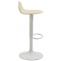 2er Set Barhocker HLO-CP27 V2 wei ~ creme