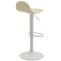 2er Set Barhocker HLO-CP27 V2 wei ~ creme