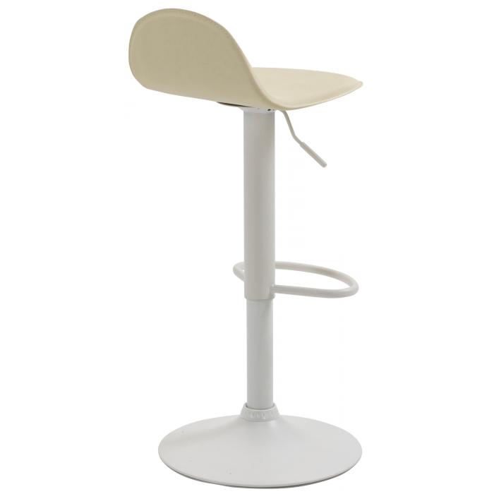2er Set Barhocker HLO-CP27 V2 wei ~ creme