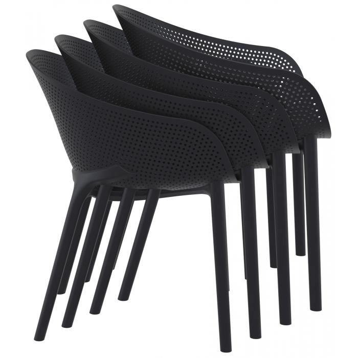 Stuhl HLO-CP34 ~ schwarz