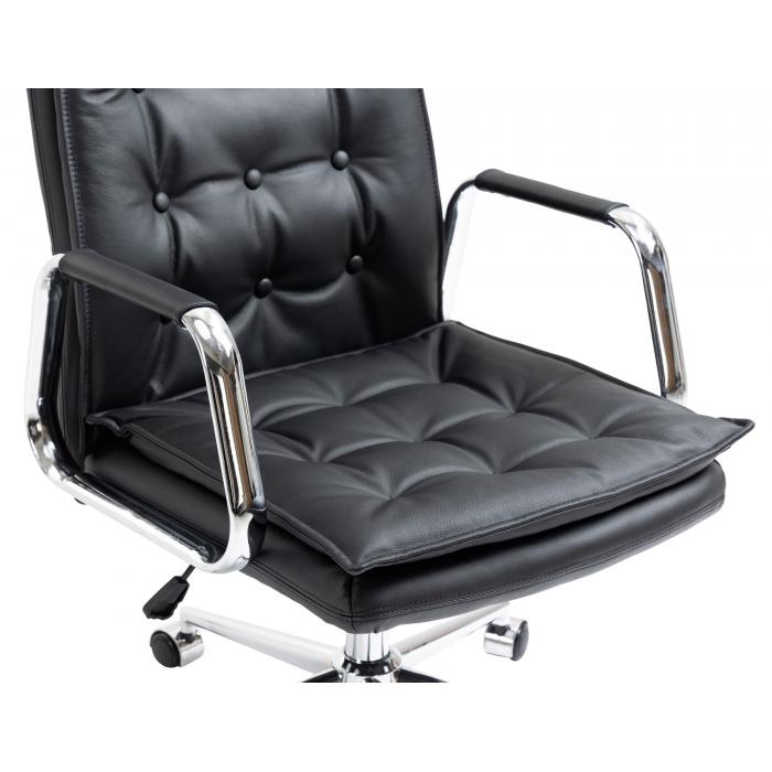 Brostuhl HLO-CP77 Echtleder ~ schwarz