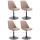 4er Set Sthle HLO-CP51 Stoff ~ taupe