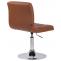 2er Set Lounger HLO-CP53 V2 Kunstleder ~ hellbraun
