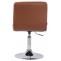 2er Set Lounger HLO-CP53 V2 Kunstleder ~ hellbraun