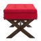 Sitzbank HLO-CP7 Stoff antik ~ rot