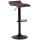 Barhocker HLO-CP16 V2 Stoff schwarz ~ braun Barhocker HLO-CP16 V2 Stoff schwarz ~ braun