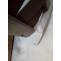 Defekte Ware (Rand gebrochen SK5) | Eck-Wschekorb HWC-H87, Wschebox Wschesortierer, Holz 70L 66x53x38cm ~ braun