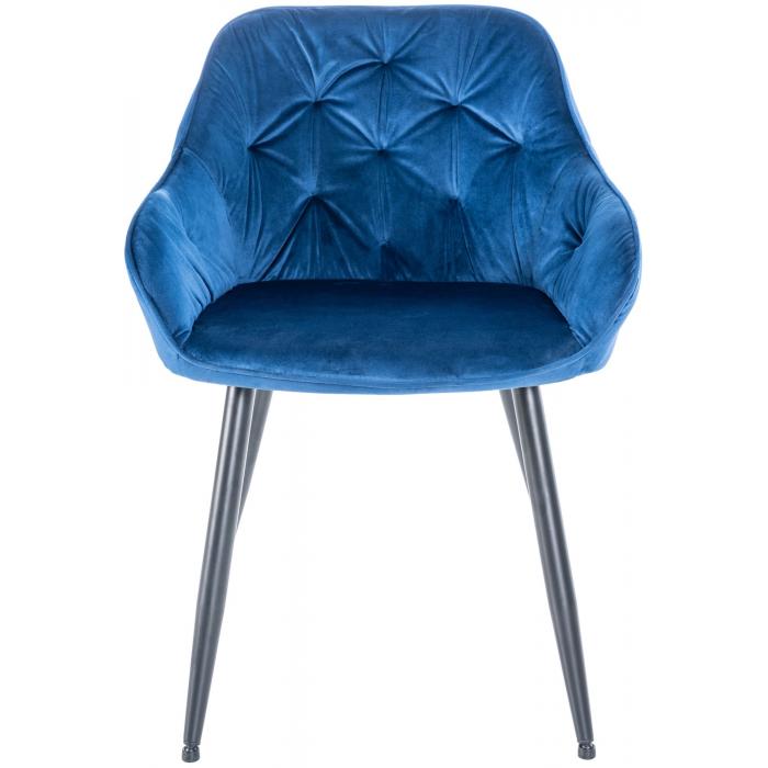 2er Set Esszimmersthle HLO-CP13 ~ blau
