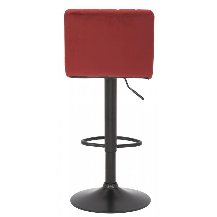 Barhocker HLO-CP231 Samt ~ rot