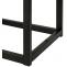Sitzbank HLO-CP86 Samt Schwarz 120 cm ~ grau