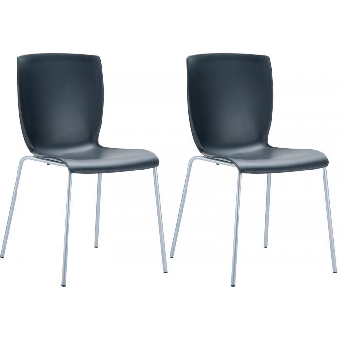 2er Set Sthle HLO-CP89 ~ schwarz