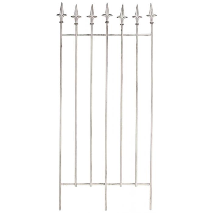 2er Set Rankgitter HLO-CP9 ~ antik wei
