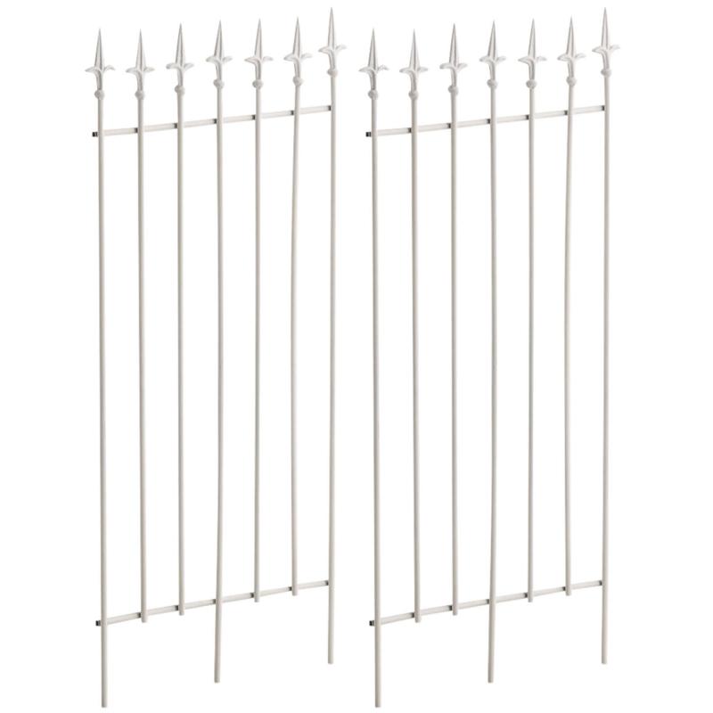 2er Set Rankgitter HLO-CP9 ~ wei