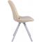 4er Set Sthle HLO-CP8 Samt Rund wei ~ creme