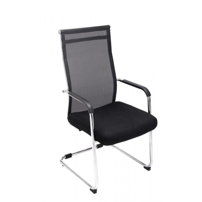 2er Set Besuchersthle HLO-CP18 ~ schwarz