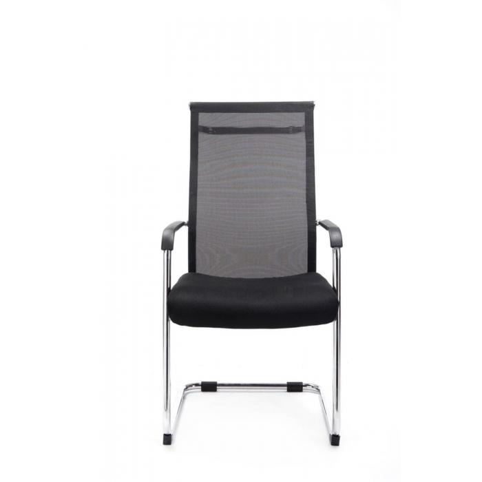 2er Set Besuchersthle HLO-CP18 ~ schwarz