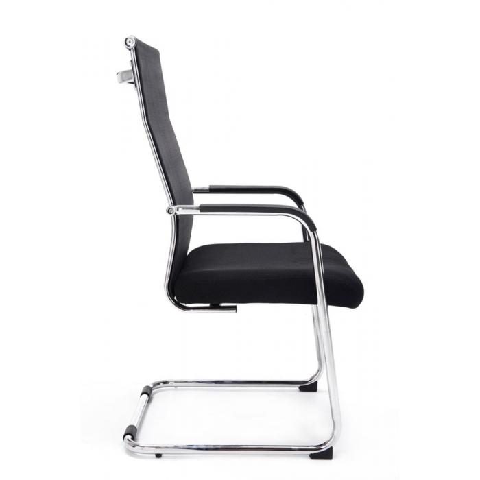 2er Set Besuchersthle HLO-CP18 ~ schwarz