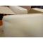 B-Ware (Druckstellen, Loch SK4) | 3er Sofa Couch Loungesofa Lille ~ Leder, creme