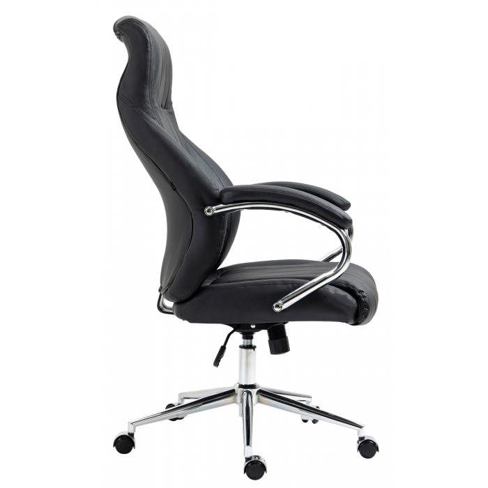 Brostuhl HLO-CP148 Echtleder ~ schwarz