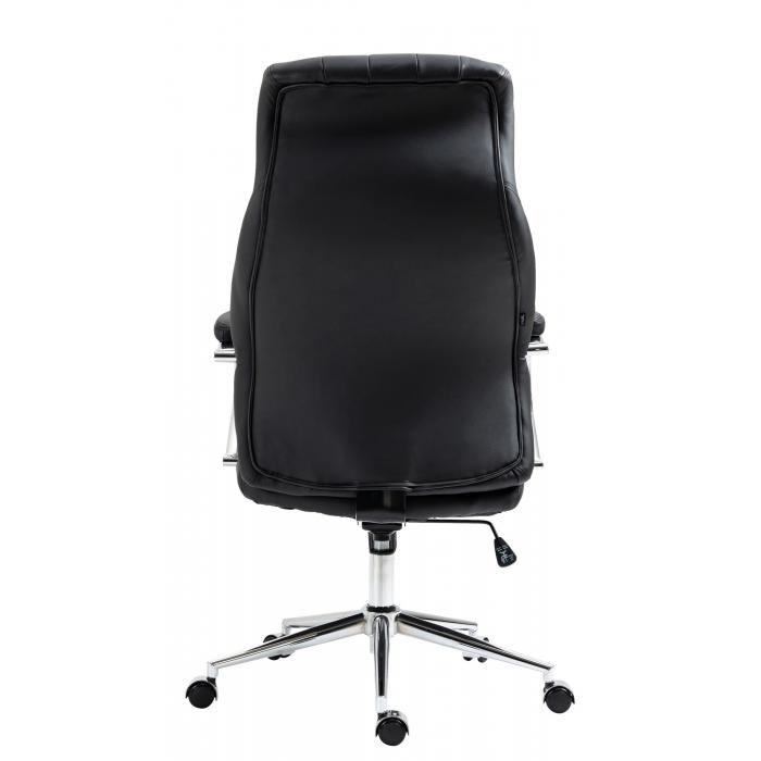 Brostuhl HLO-CP148 Echtleder ~ schwarz