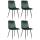 4er Set Sthle HLO-CP46 Samt ~ grn