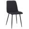 4er Set Sthle HLO-CP47 Stoff ~ schwarz
