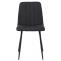 4er Set Sthle HLO-CP47 Stoff ~ schwarz