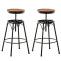 2er Set Barhocker HLO-CP224 ~ bronze