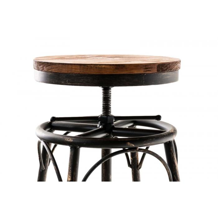 2er Set Barhocker HLO-CP224 ~ bronze