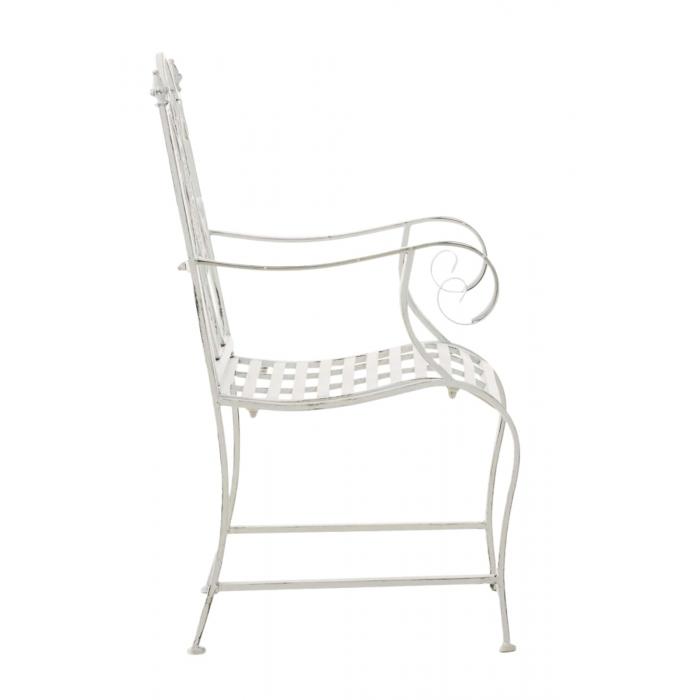 2er Set Gartensthle HLO-CP123 ~ antik wei