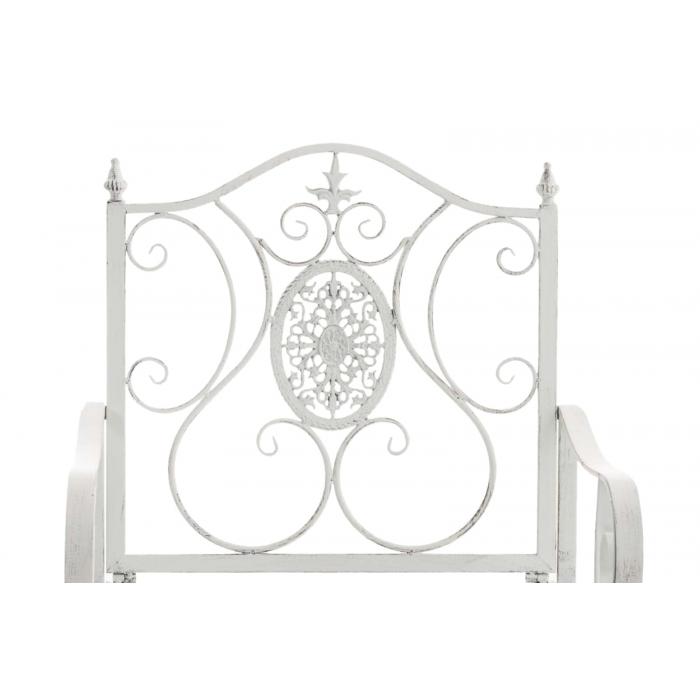 2er Set Gartensthle HLO-CP123 ~ antik wei