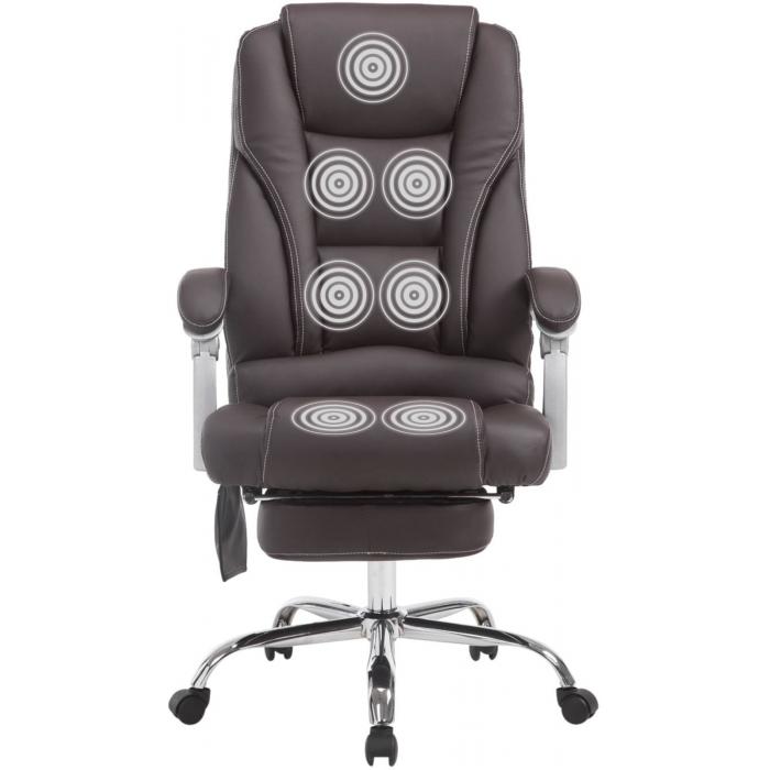 Brostuhl HLO-CP67 mit Massagefunktion ~ braun